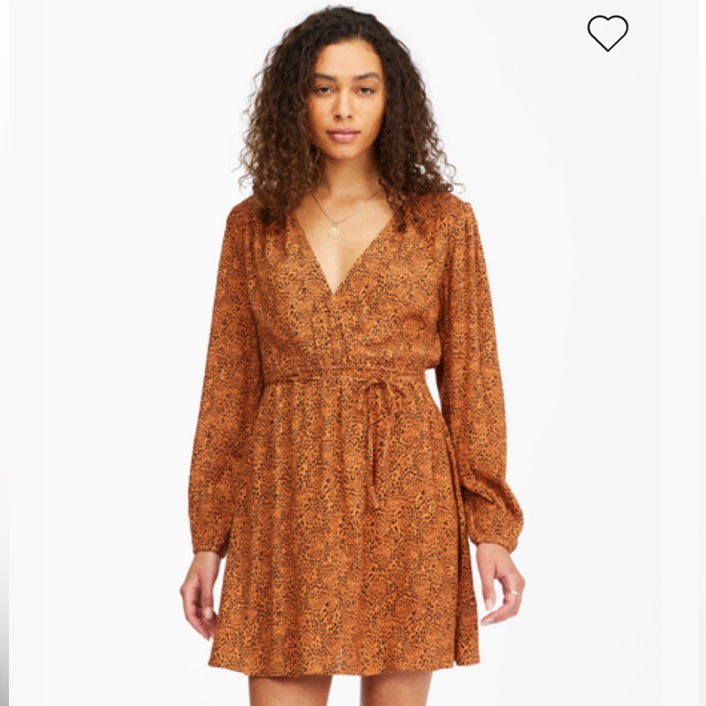 Billabong spring Romance Mini Wrap Dress -XS